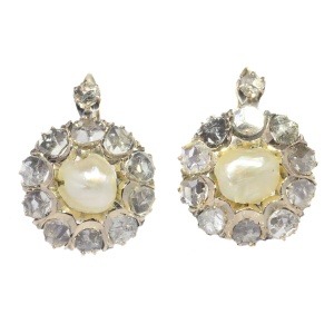 Cherished Heirlooms: Victorian Era Diamond Earrings
